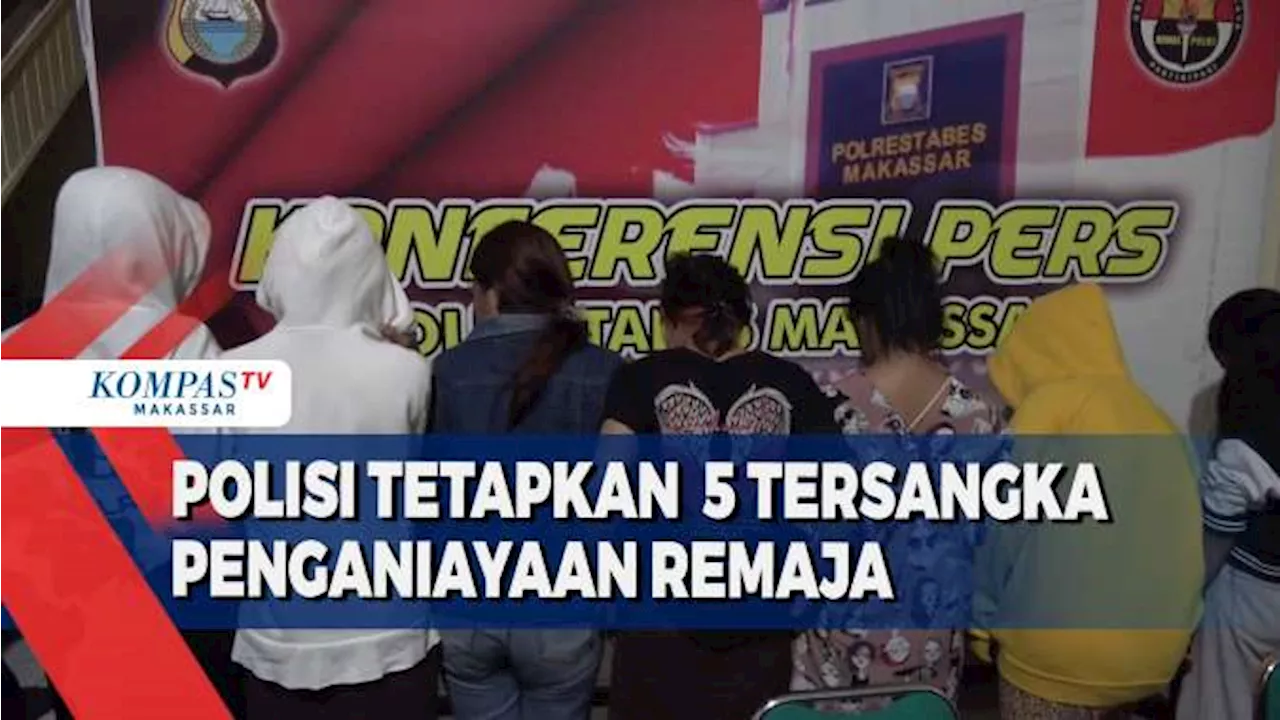 Polisi Tetapkan 5 Tersangka Penganiayaan Remaja yang viral di media sosial