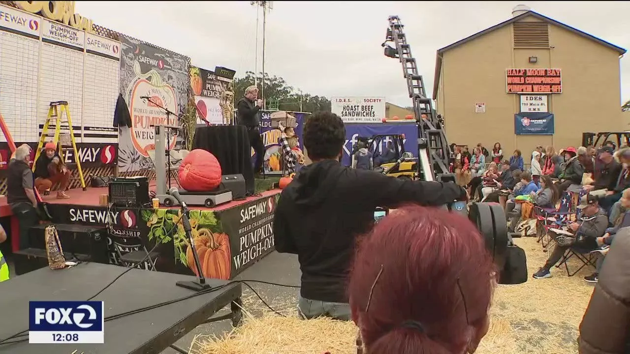 50th annual pumpkin weigh-off in Half Moon Bay