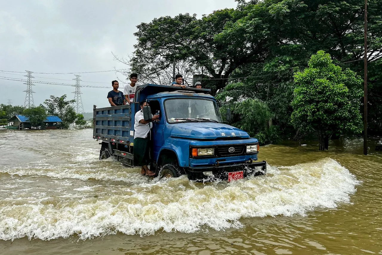 Birmanie: des inondations dans le Sud après des pluies records