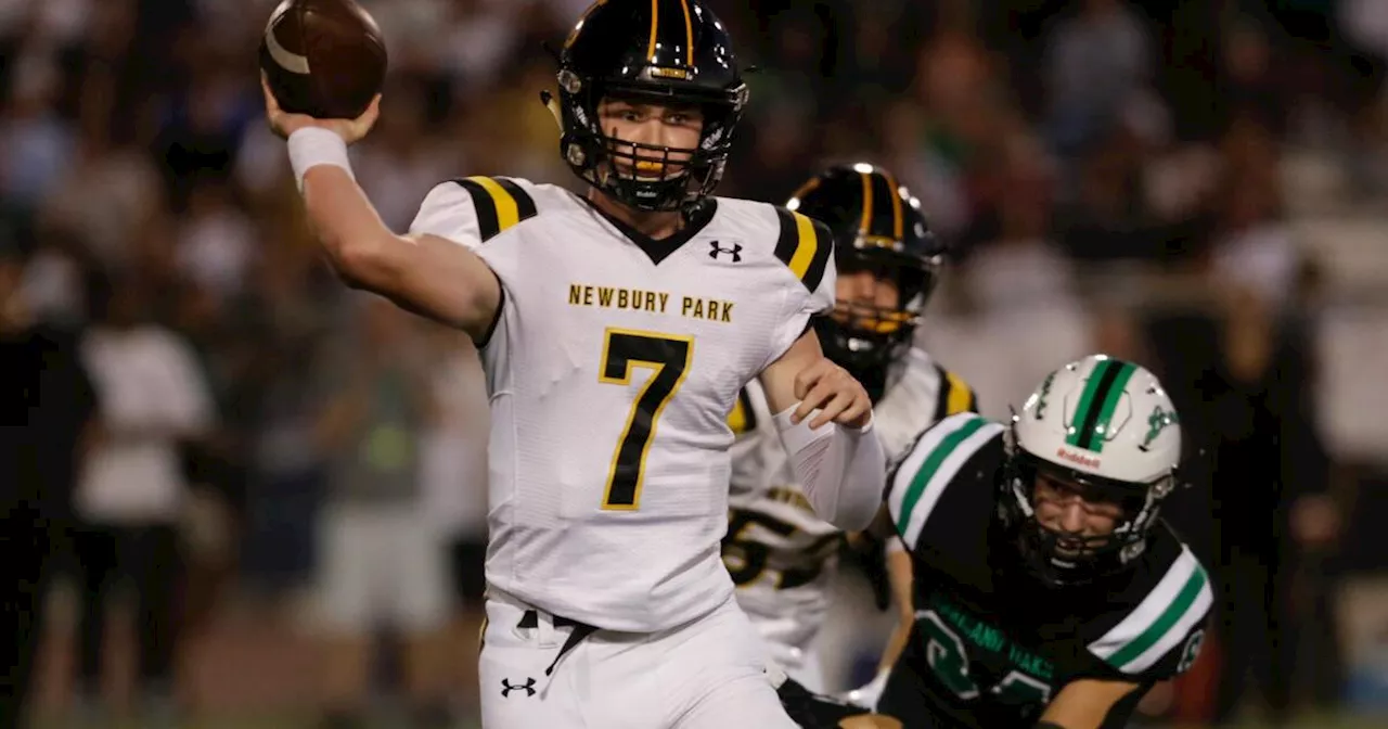 High school football statistical leaders with three weeks left in regular season