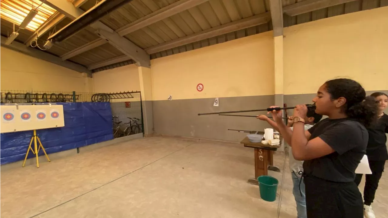 On a testé pour vous le tir à la sarbacane dans le nouveau club de Libercourt