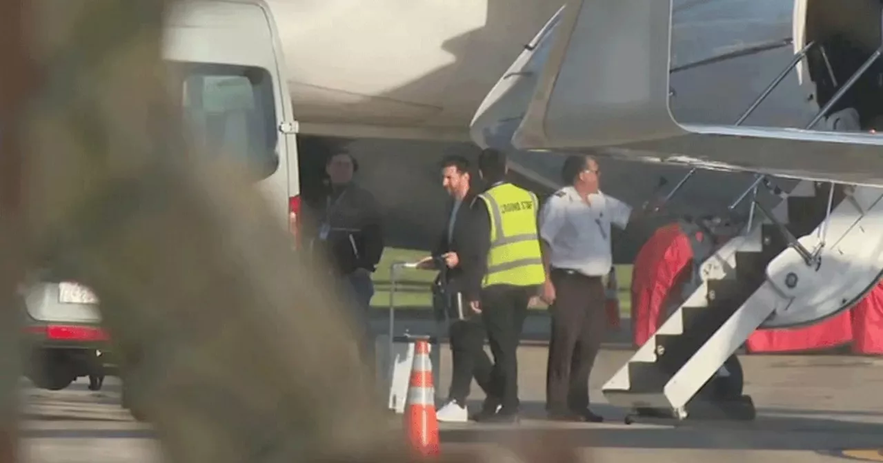 Messi encabezó el arribo de los jugadores de la selección a Ezeiza: también llegaron los cordobeses