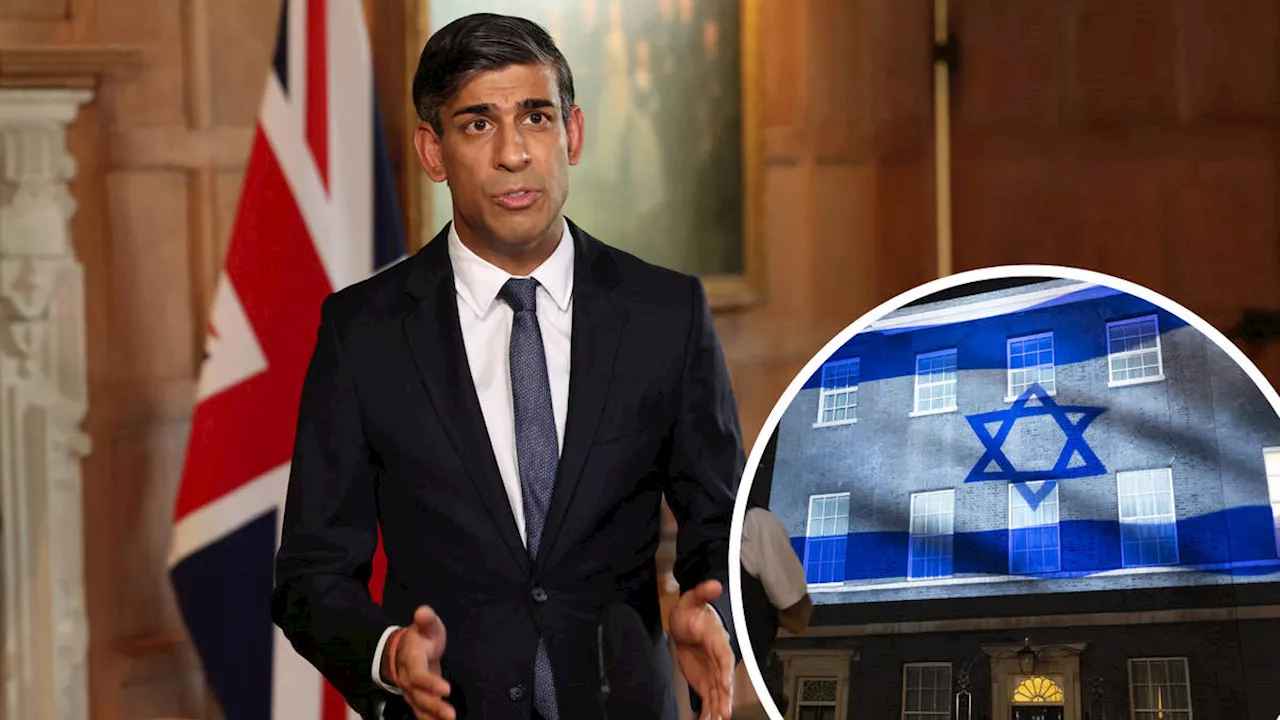 'There is no question of balance, I stand with Israel': Sunak vows to 'stop at nothing' to keep UK Jewish...