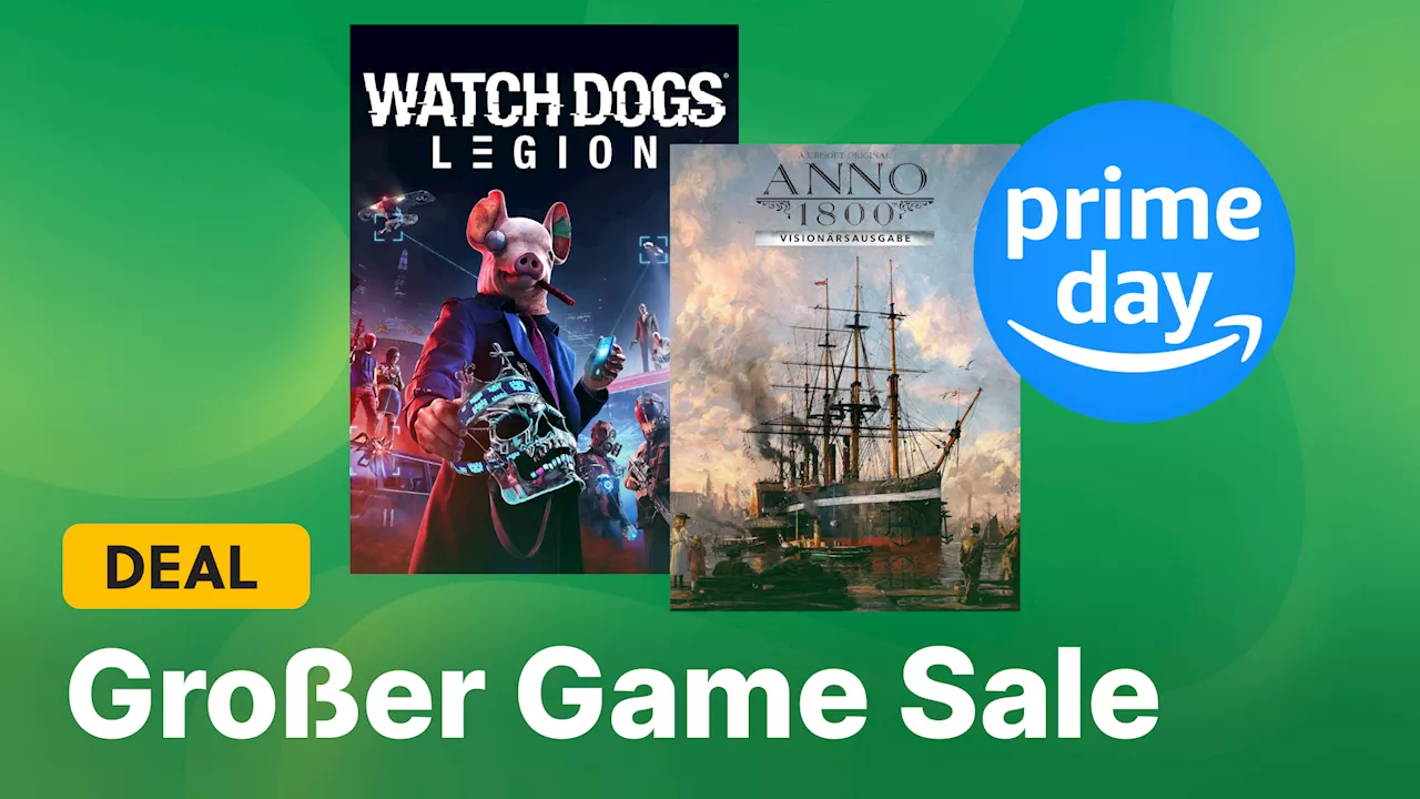 Prime Day Frühstart: Gaming Sale von Amazon mit bis zu 85% Rabatt auf Spiele