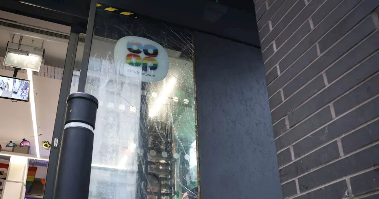 'Loud bangs' heard as man 'with weapon' arrested after Co-op windows smashed