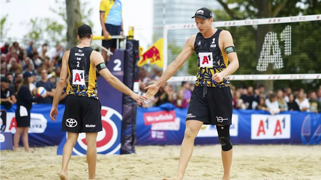 Beach-Volleyball-WM: Ehlers/Wickler weiter ohne Satzverlust