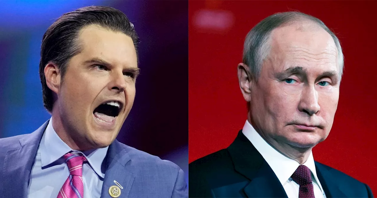 The Matt Gaetz, Kevin McCarthy speaker chaos is great for Putin