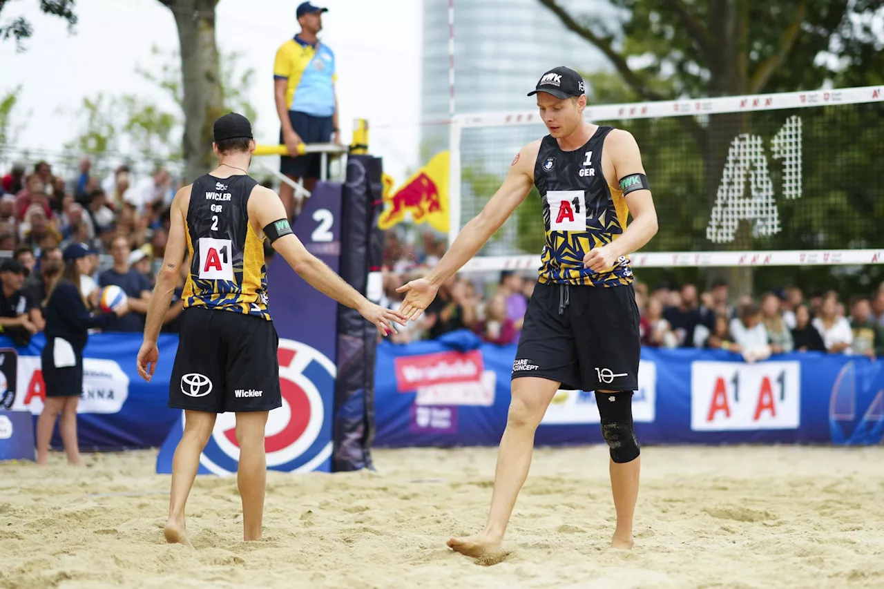 Beach-Volleyball-WM: Ehlers/Wickler weiter ohne Satzverlust