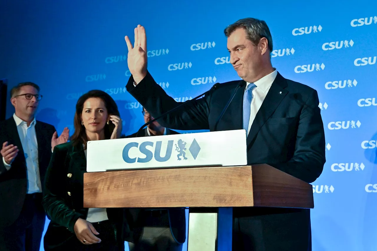 CSU nominiert Söder offiziell für Ministerpräsidenten-Amt