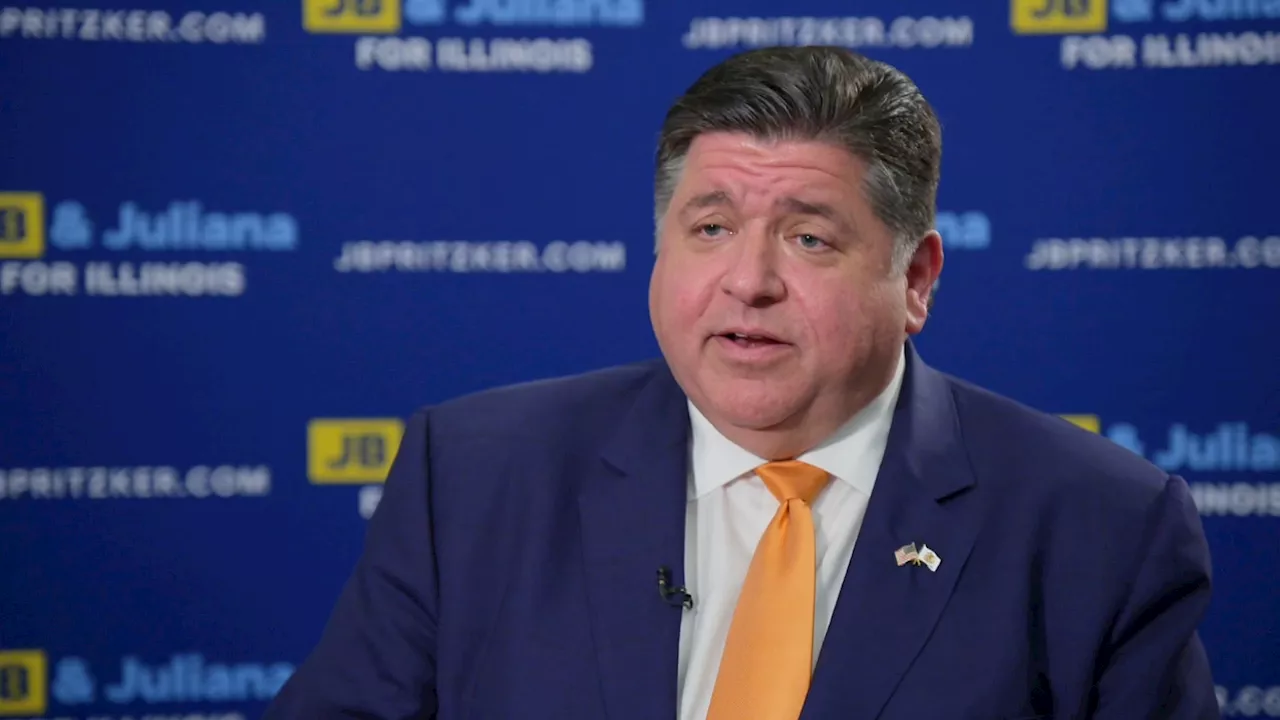 1 arrested after allegedly throwing rocks at Gov. Pritzker's Chicago home