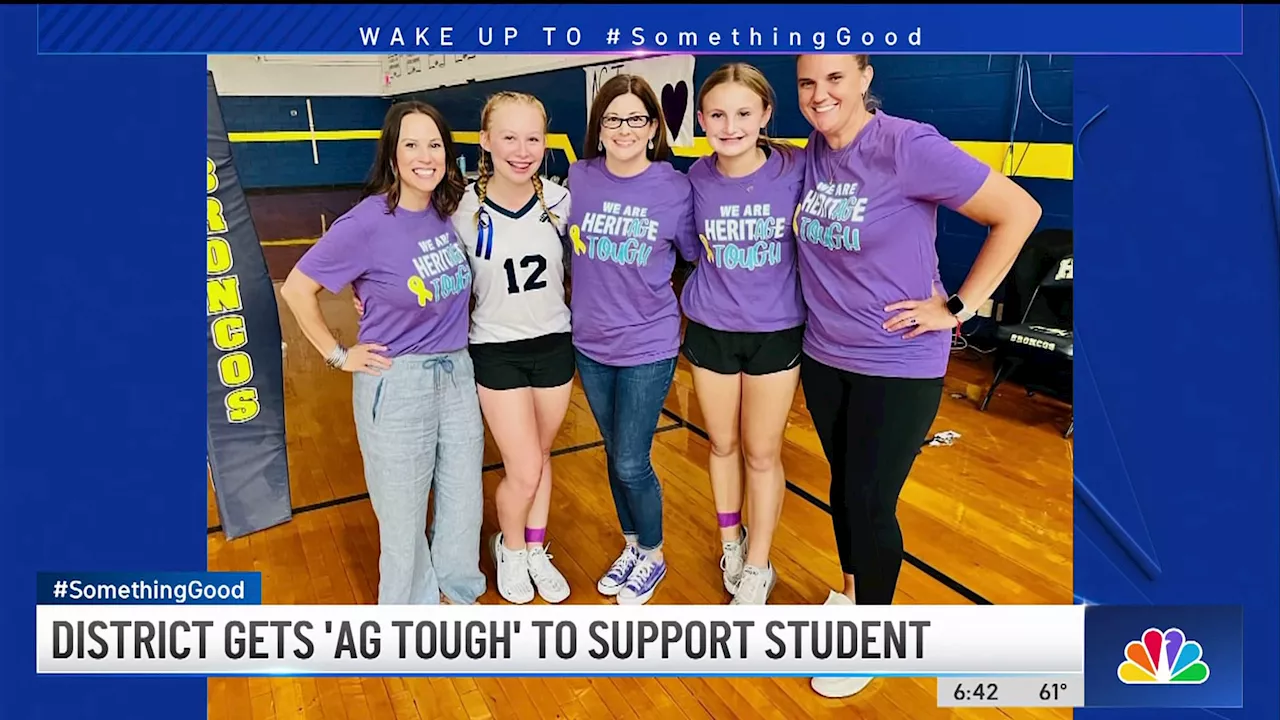 GCISD get ‘AG Tough' to support student battling cancer