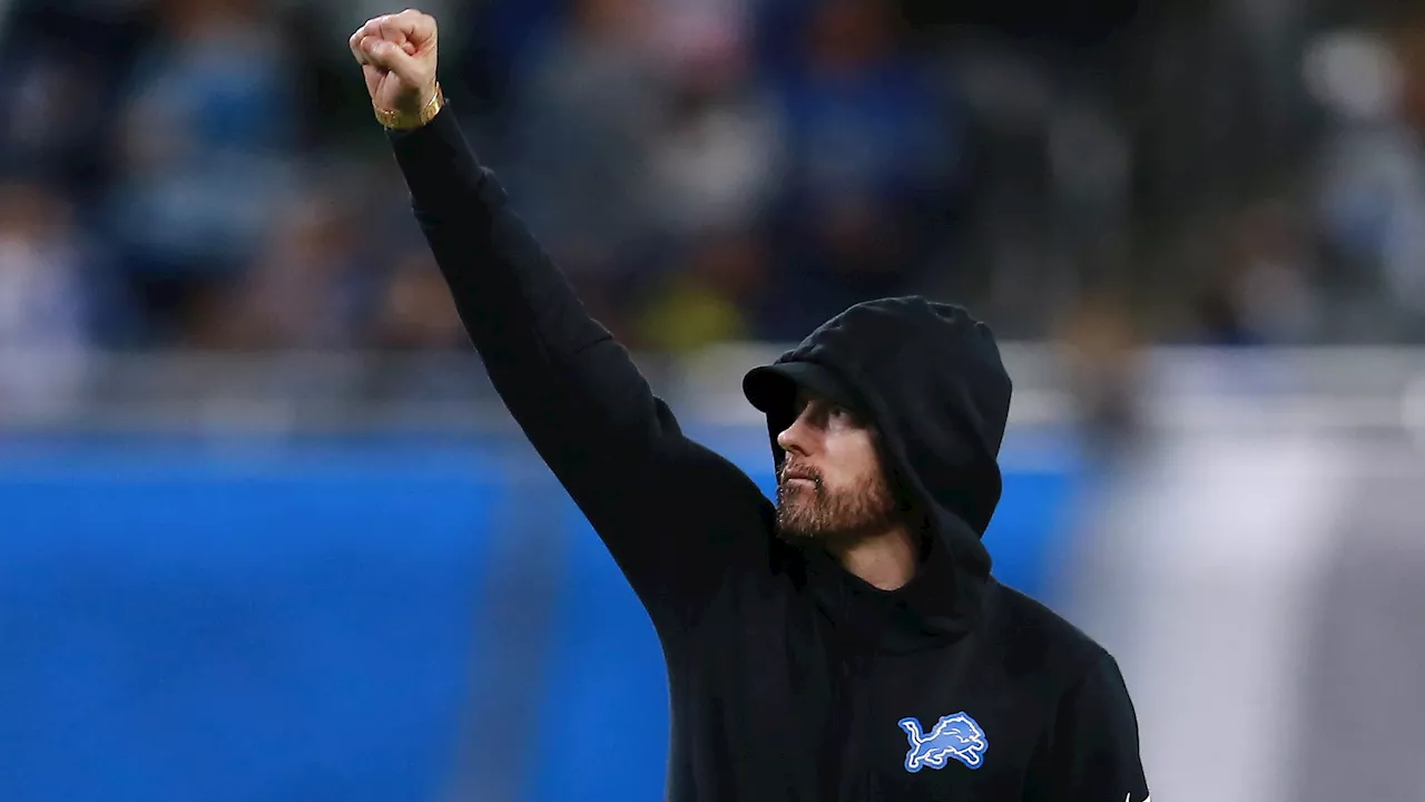 Eminem and daughter Hailie Jade support hometown Detroit Lions at NFL game