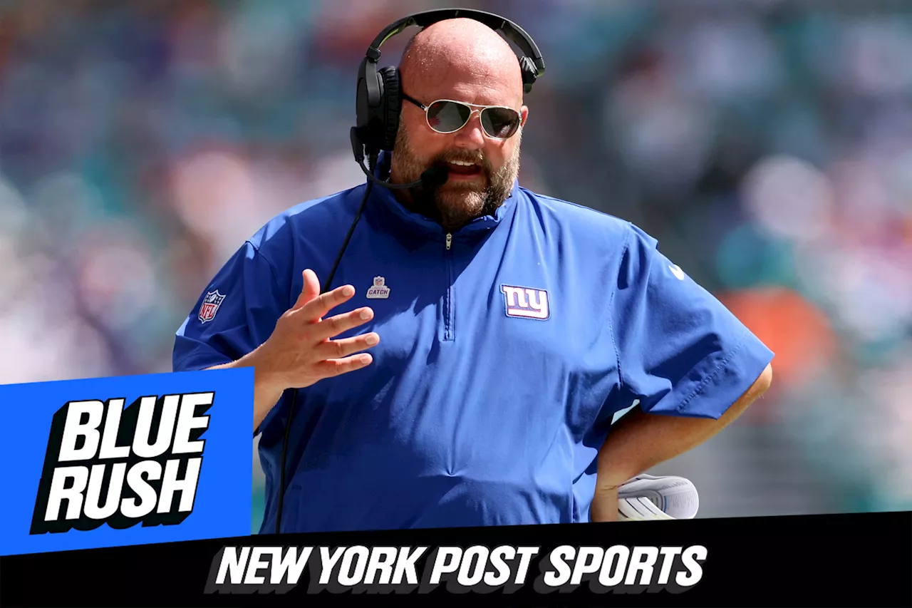 'Blue Rush' Podcast Episode 155: Giants' season slipping away