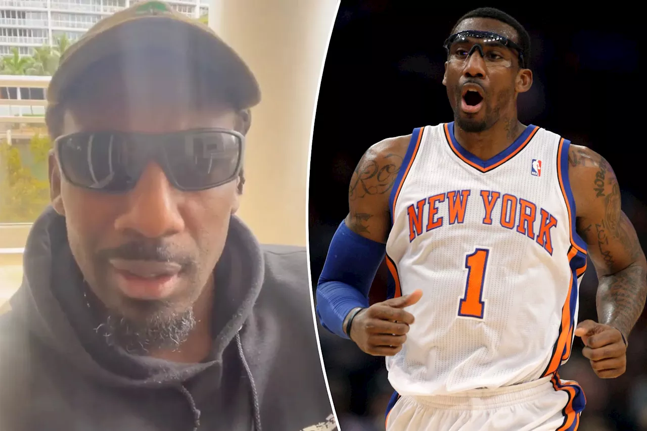 Former Knicks star Amar'e Stoudemire rips politicians, Black Lives Matter supporters over Israel silence