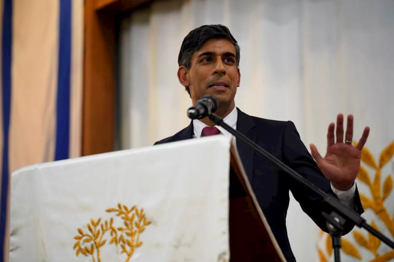 Rishi Sunak pledges to keep British Jews safe amid Israel-Hamas conflict