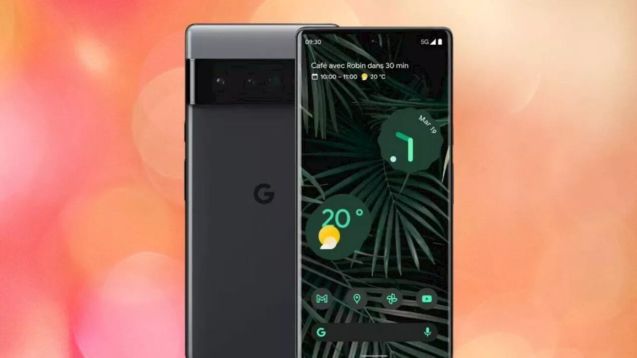 La semaine commence fort avec cette promotion sur le Google Pixel 6 : -46 %