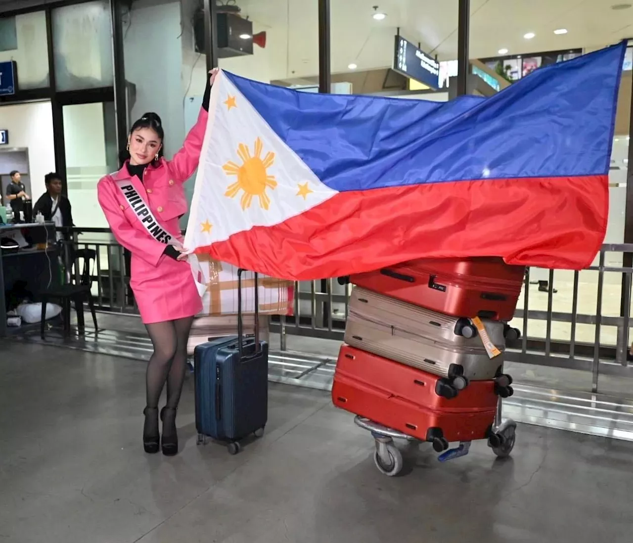 Nicole Borromeo arrives in Japan for Miss International 2023