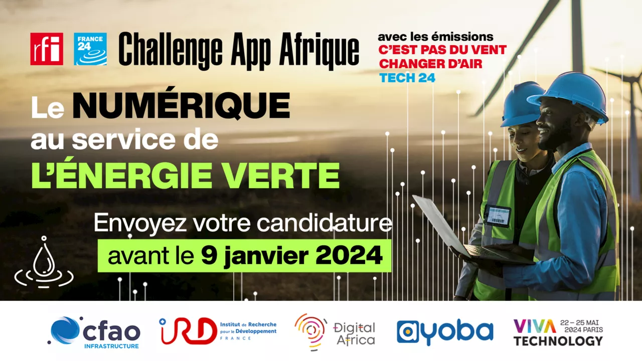 Challenge App Afrique 2023: une édition consacrée à l’énergie verte