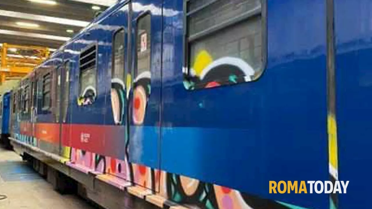 Metromare: writer vandalizzano treno in manutenzione in officina