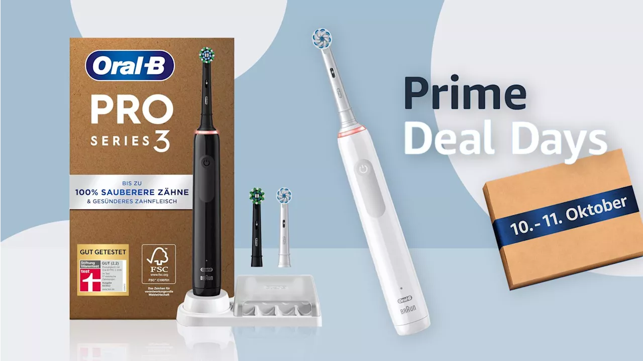 Sauberer Prime Day Deal: Oral-B Pro Series 3 Plus zum halben Preis!