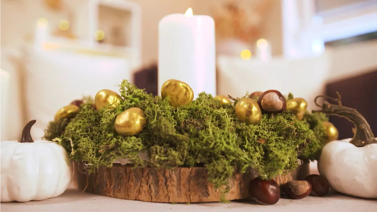 Stylish statt altbacken: 3 DIY-Ideen für herbstliche Kastanien-Deko