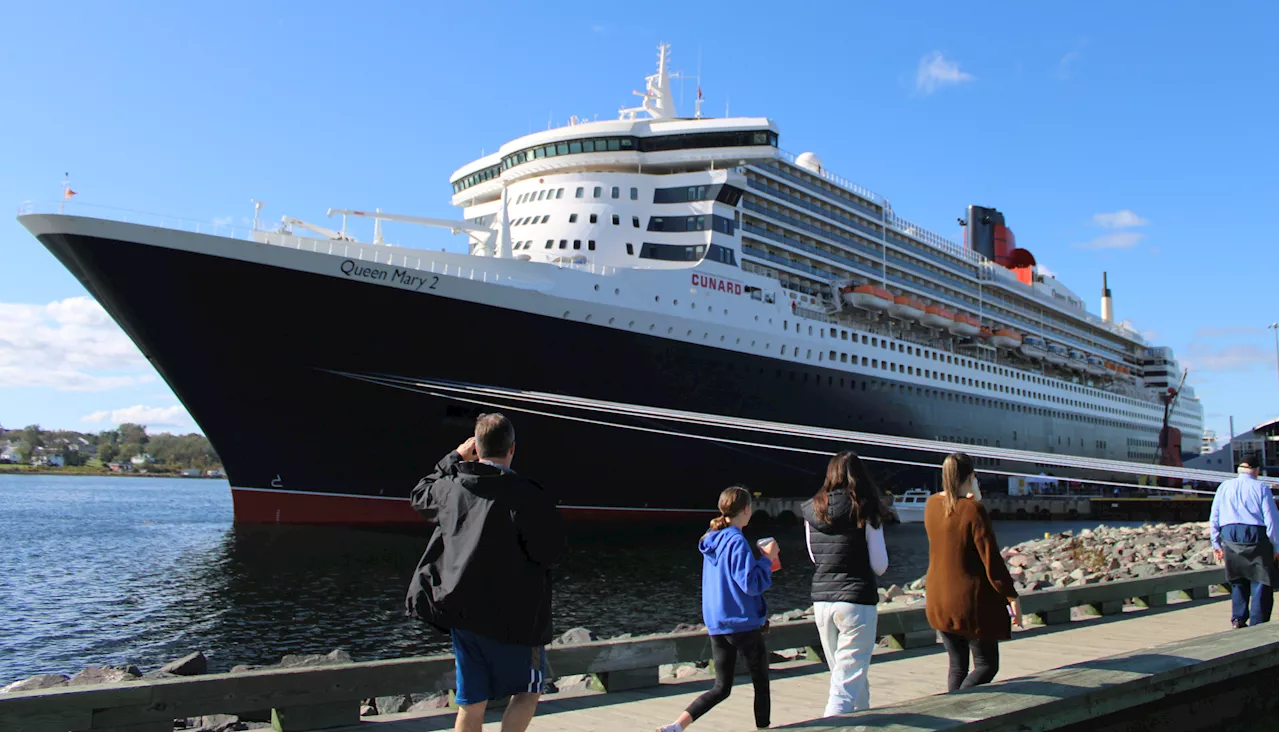 IN PHOTO: Queen Mary 2 makes historic stop at Cape Breton's Port of Sydney