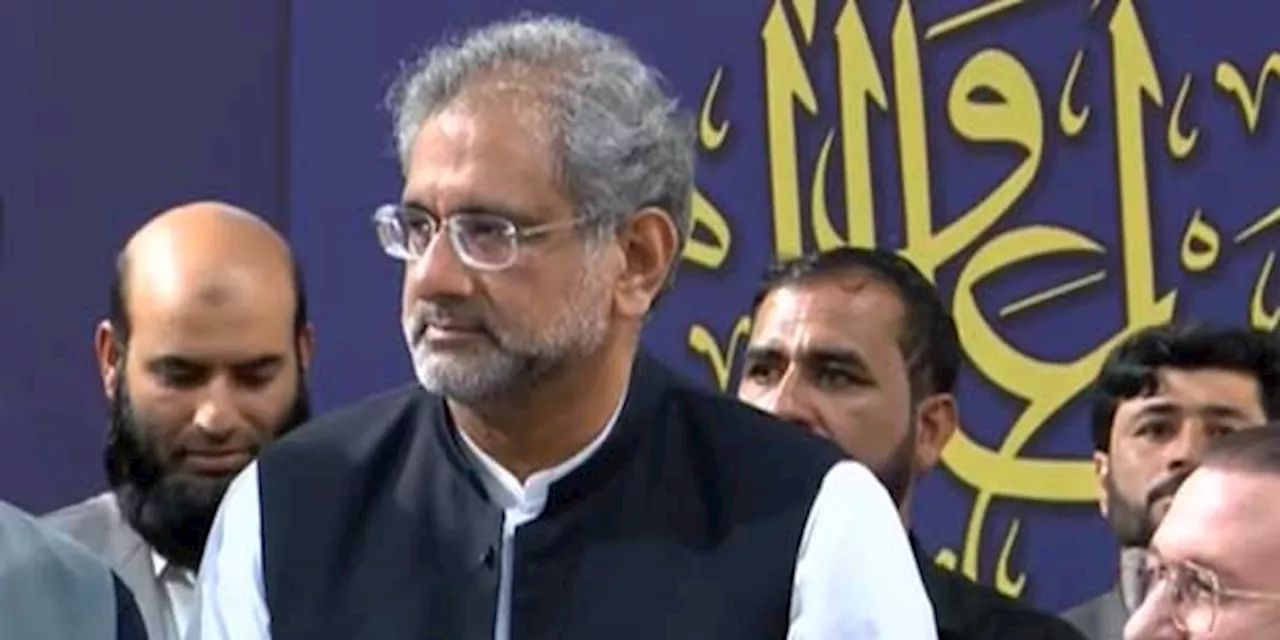 Shahid Khaqan Abbasi stresses need for collective effort to address country's challenges