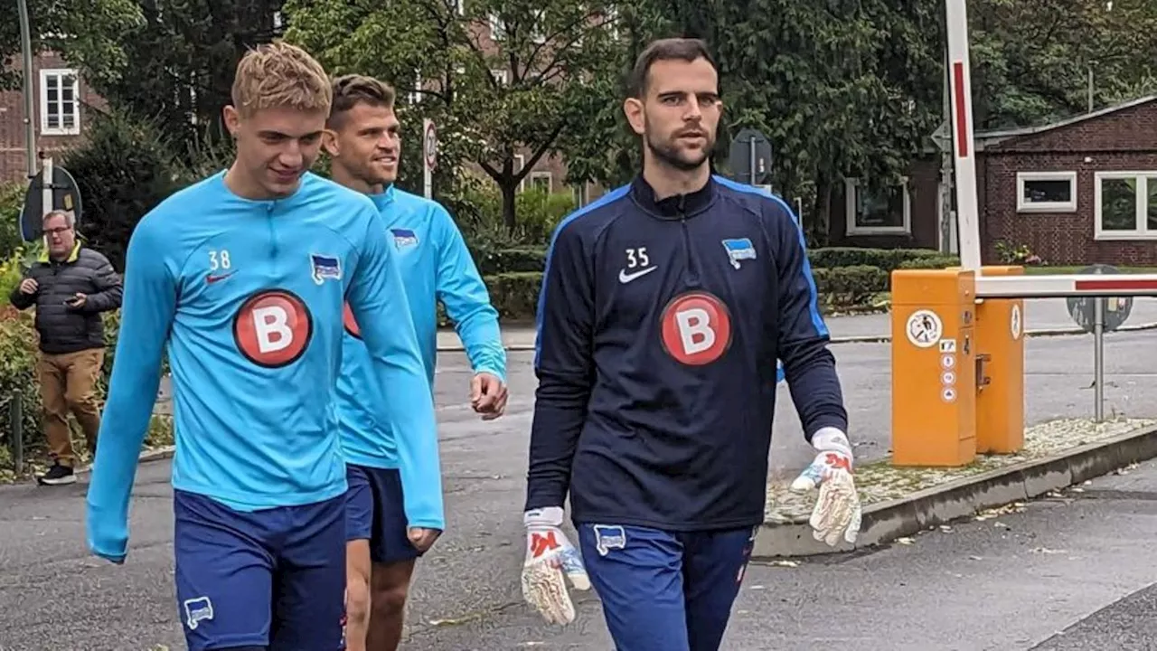 2. Bundesliga: Torhüter Gersbeck bei Hertha zurück im Mannschaftstraining