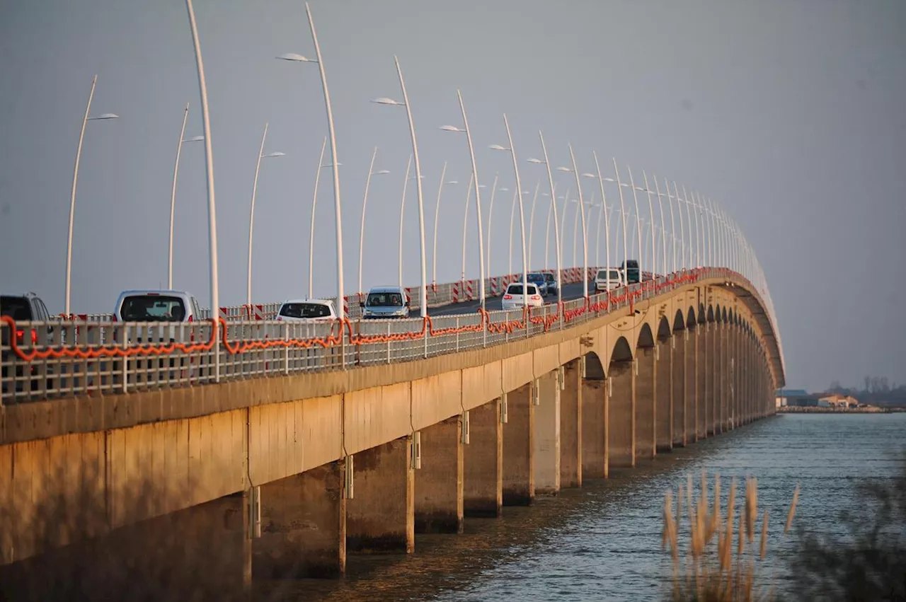 Charente-Maritime : cinq jours de circulation alternée sur le pont d’Oléron