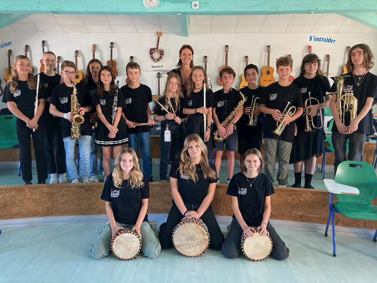 Les collégiens vont partager leur musique à Bergerac