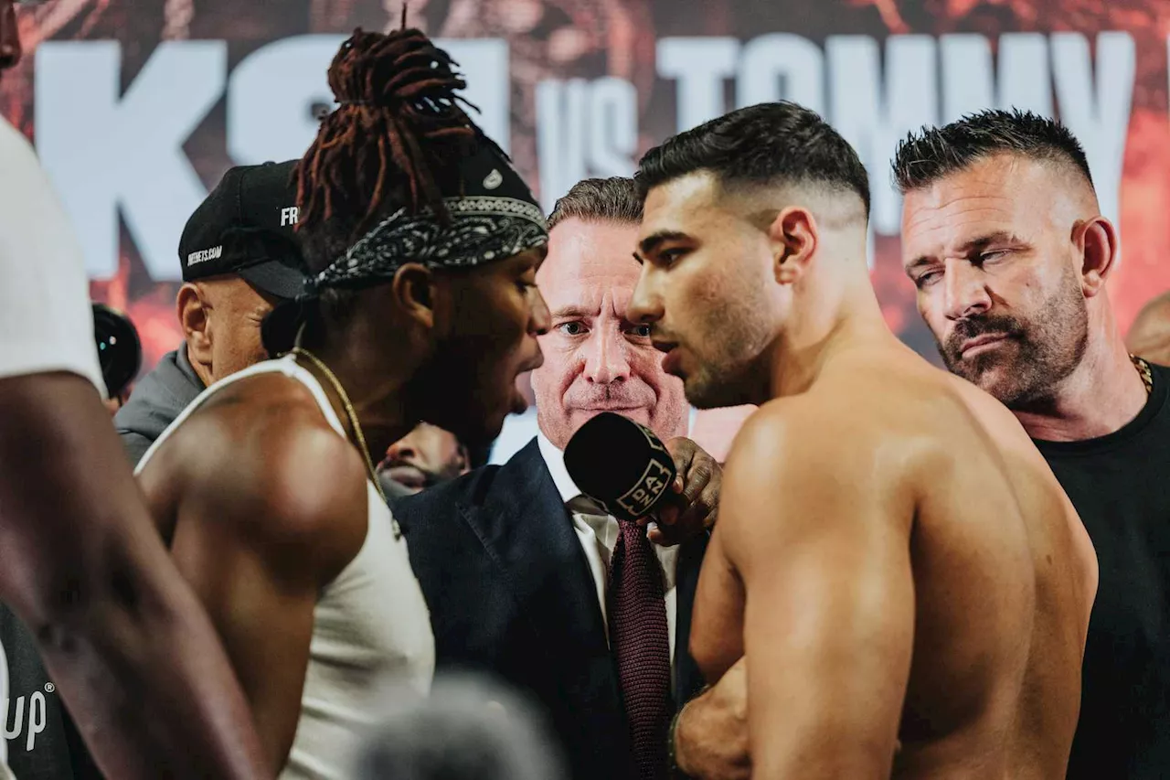 How to watch KSI vs Tommy Fury: TV channel and live stream info as YouTube star faces Tyson’s brother in B...