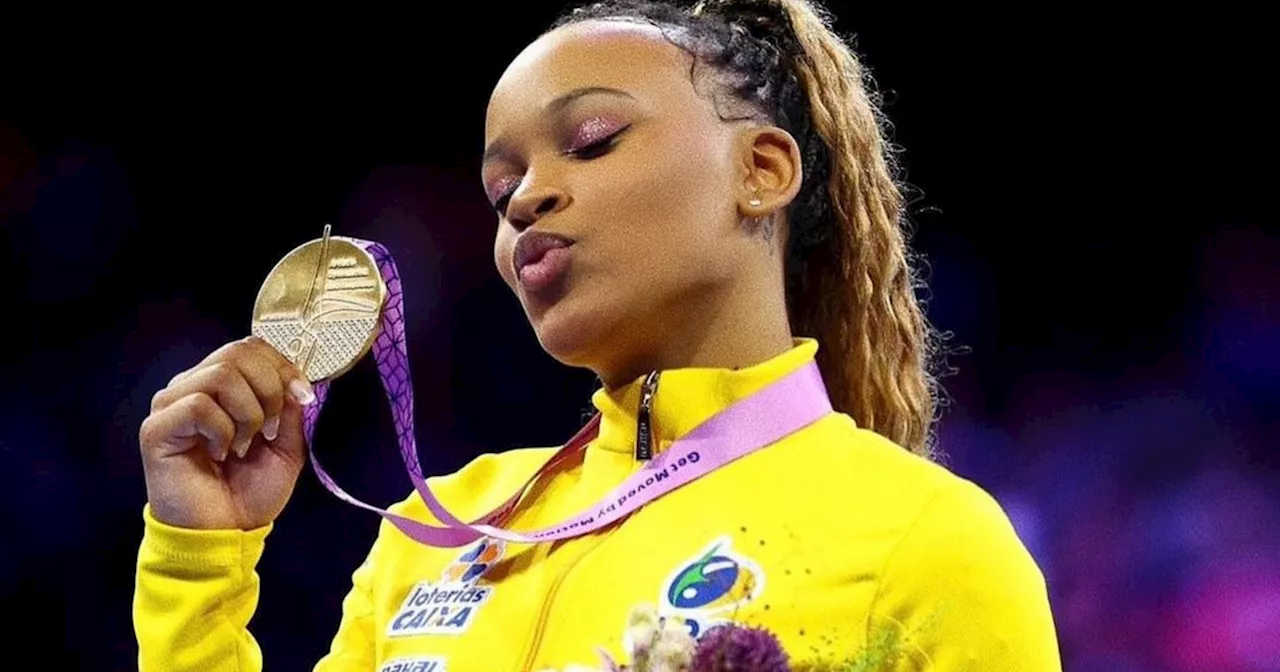 Muito ou pouco? Saiba quanto Rebeca Andrade ganhou em dinheiro pelas medalhas no Mundial