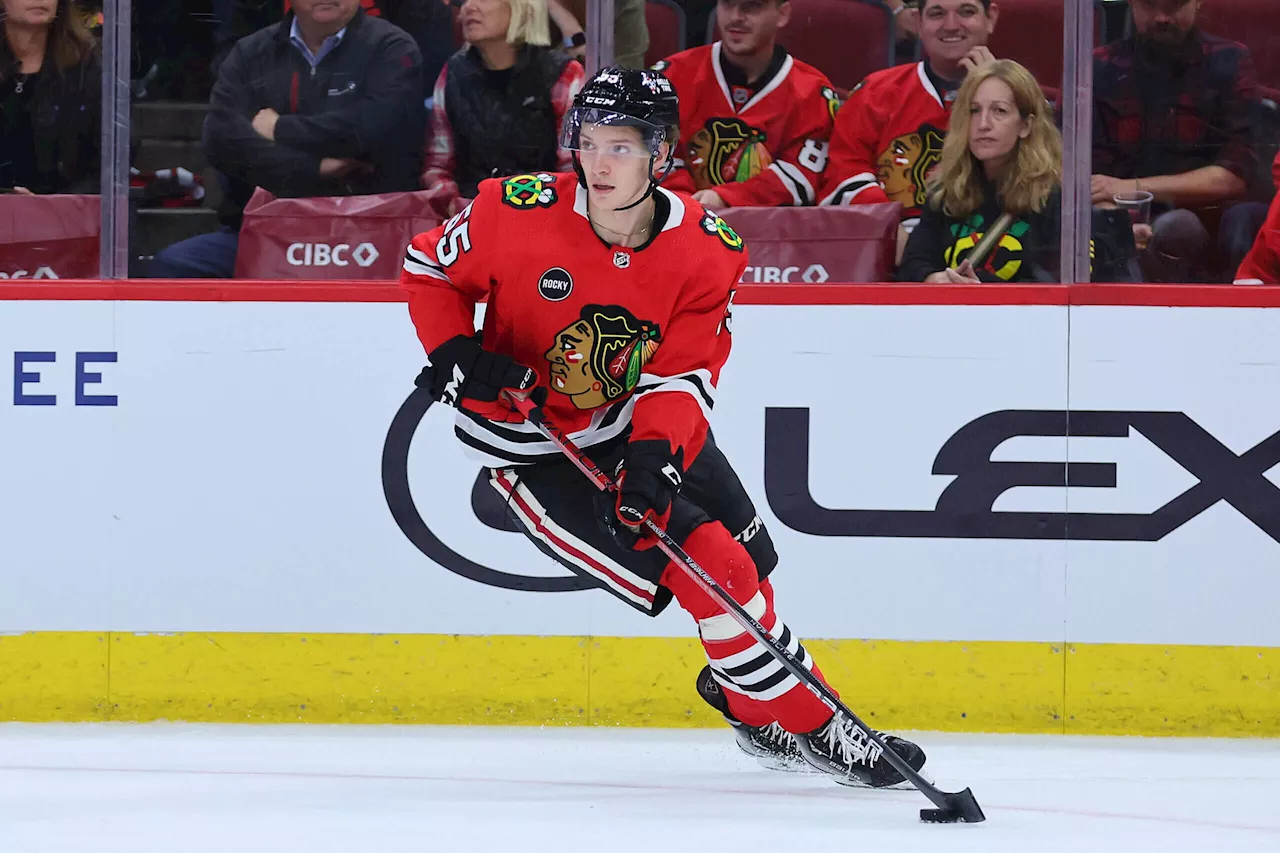 Blackhawks 2022 first-round pick Kevin Korchinski makes NHL roster