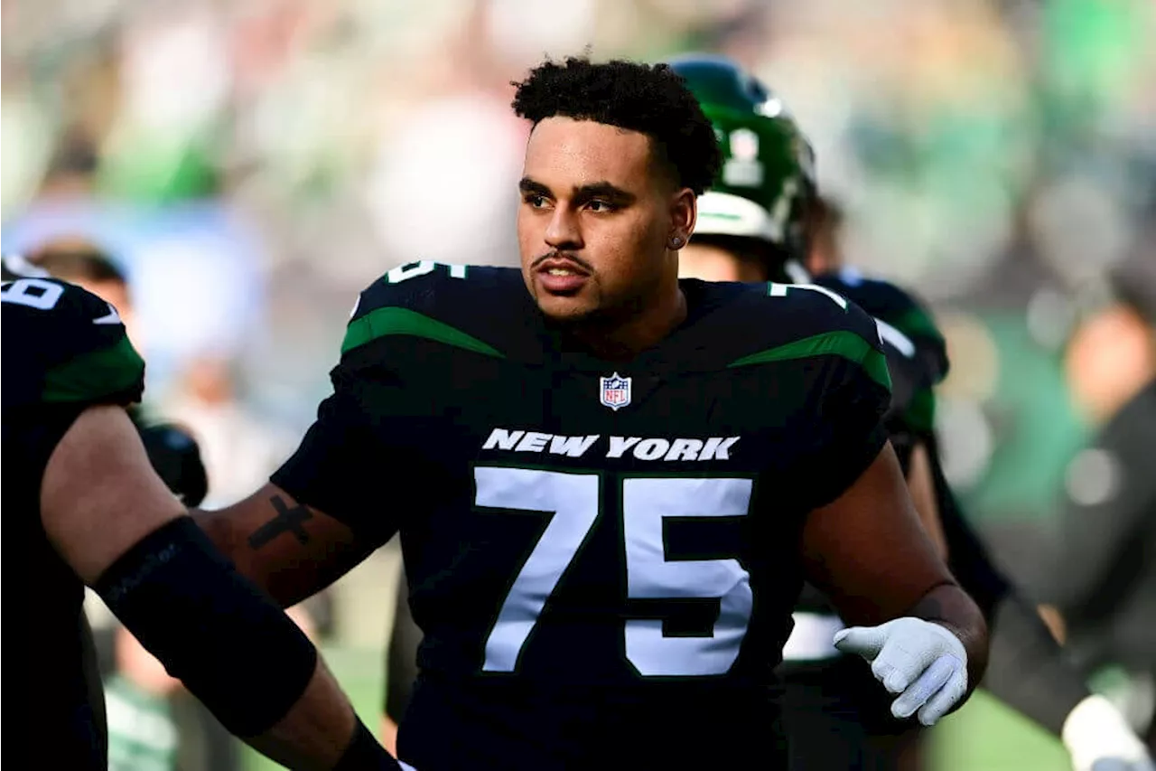 Jets OL Alijah Vera-Tucker out for season with torn Achilles