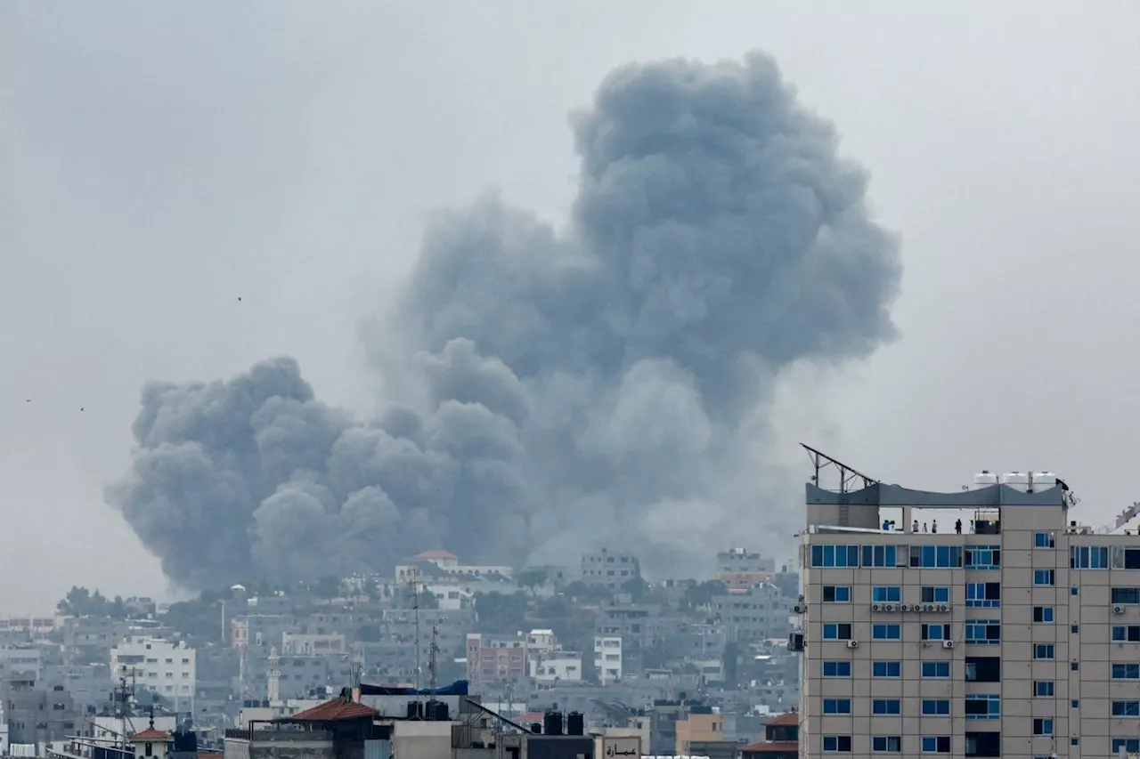 Israel-Hamas war: Fresh missile strikes hit Gaza as Israeli forces still battling gunmen at border