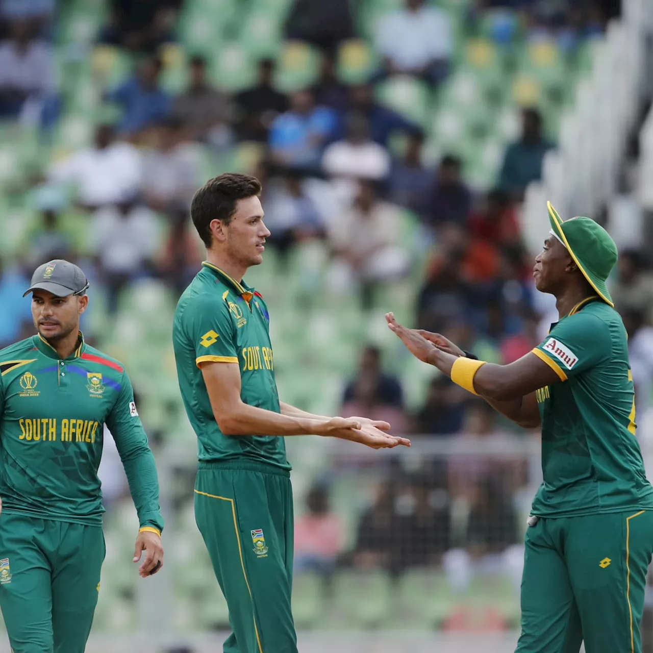 Cricket World Cup 2023: Proteas in second place after records fall