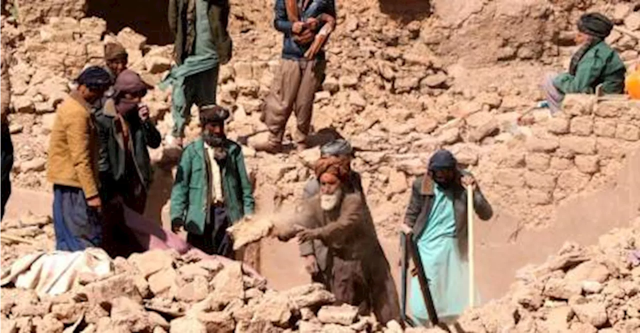 Dust and despair in Afghan village wiped out by quakes