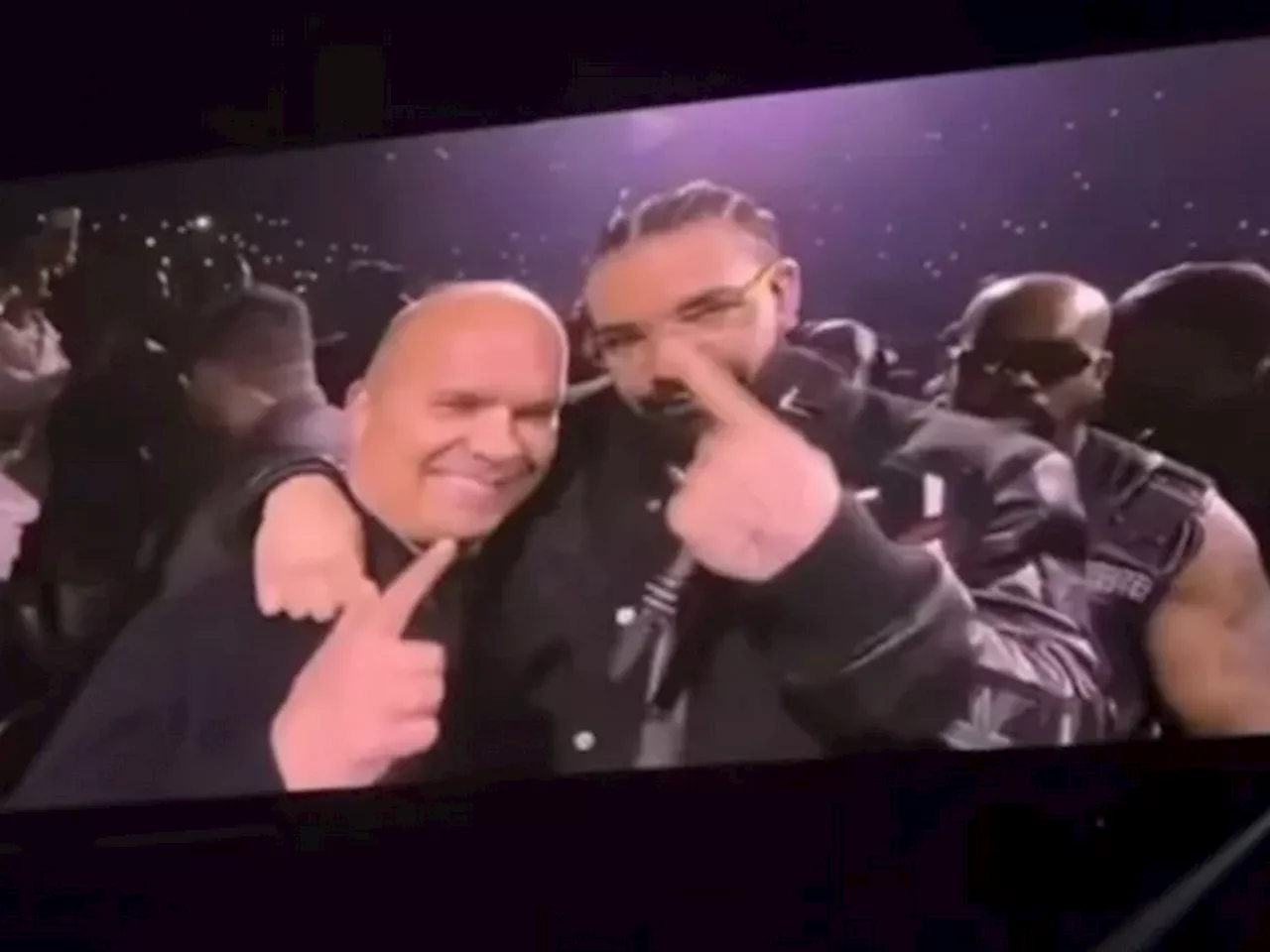 Max Domi on dad Tie walking out with Drake at Toronto concert: 'He deserves it'