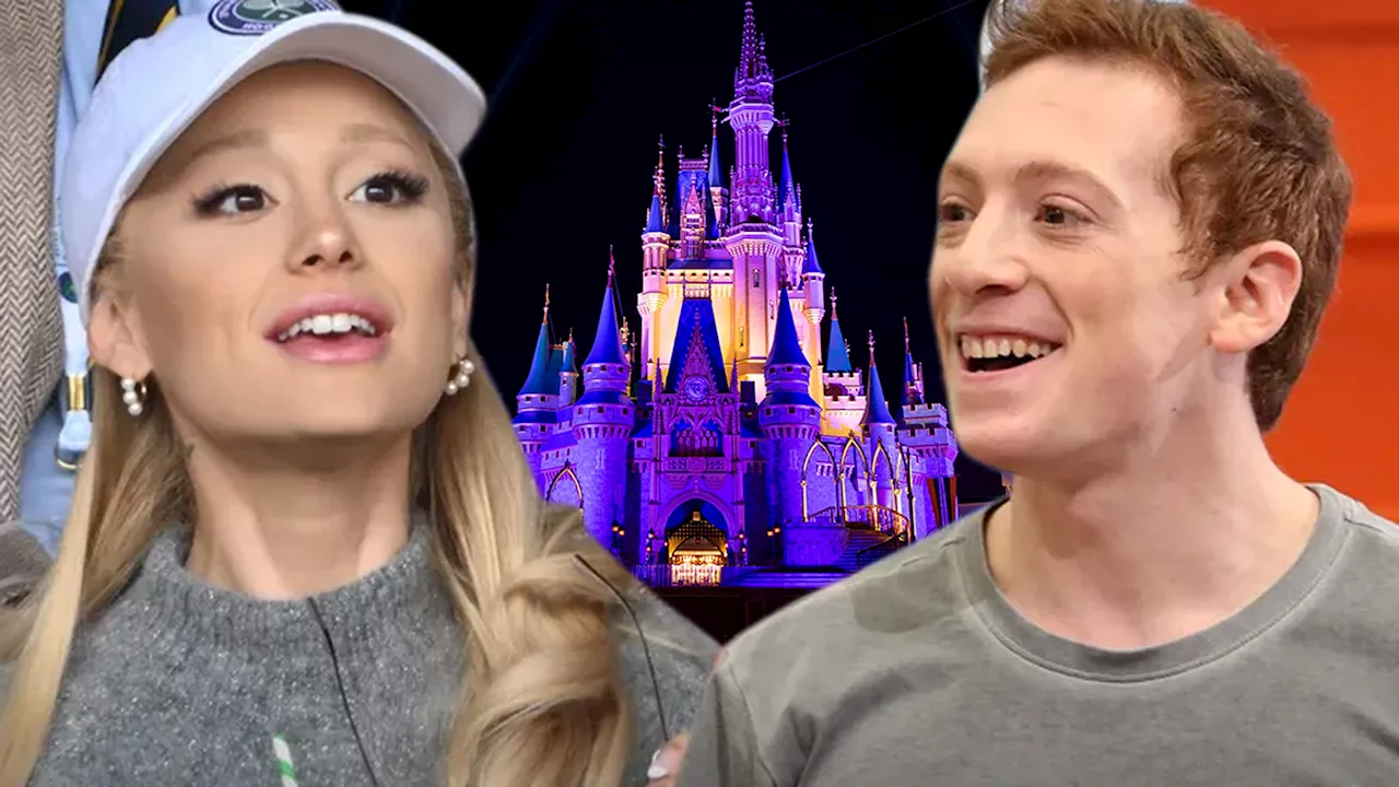 Ariana Grande and Boyfriend Ethan Slater Spotted Together at Disney World