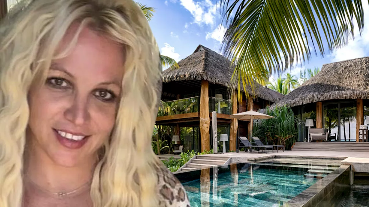 Britney Spears Escapes to Private Island After Knife Dancing Disaster