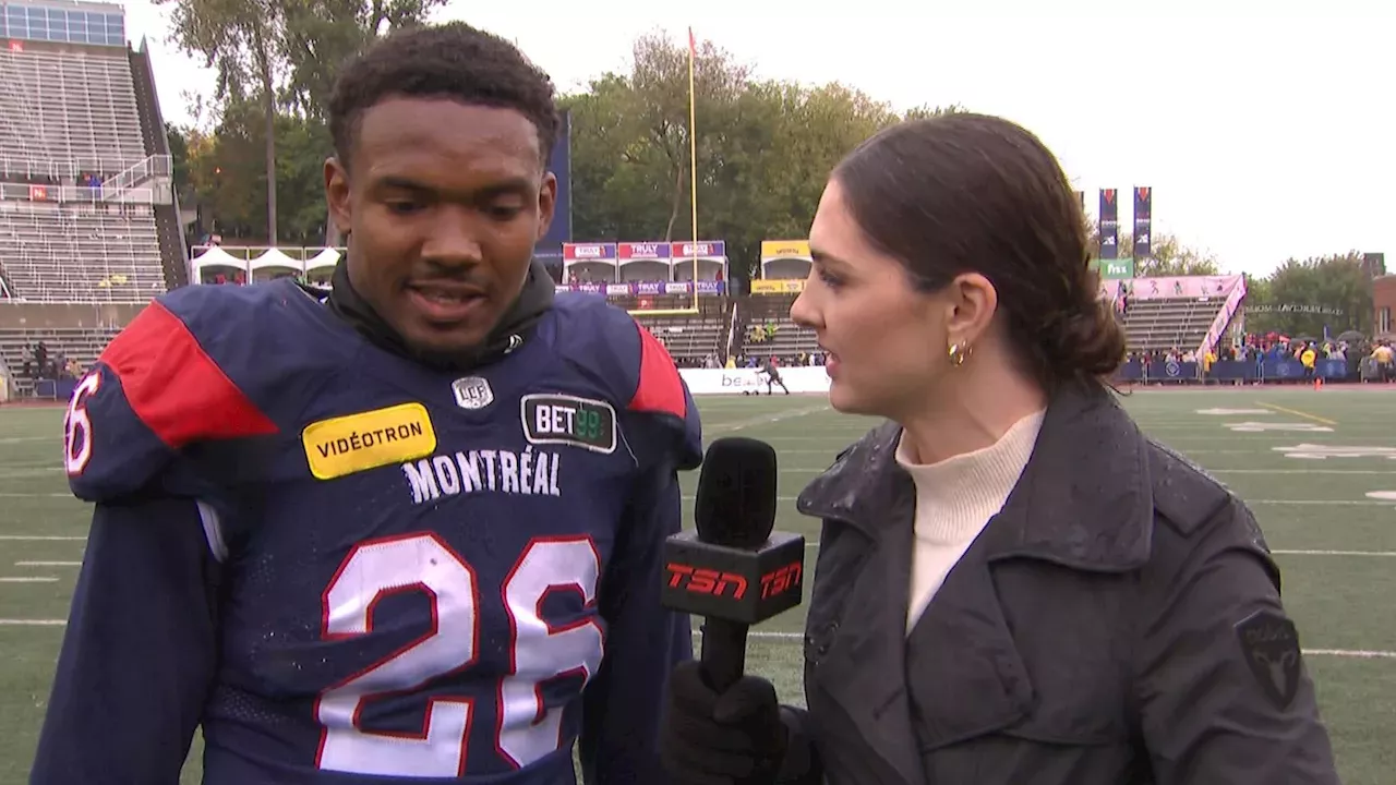 Beverette's TD Marks Third Straight Game Als' Defence Has Scored