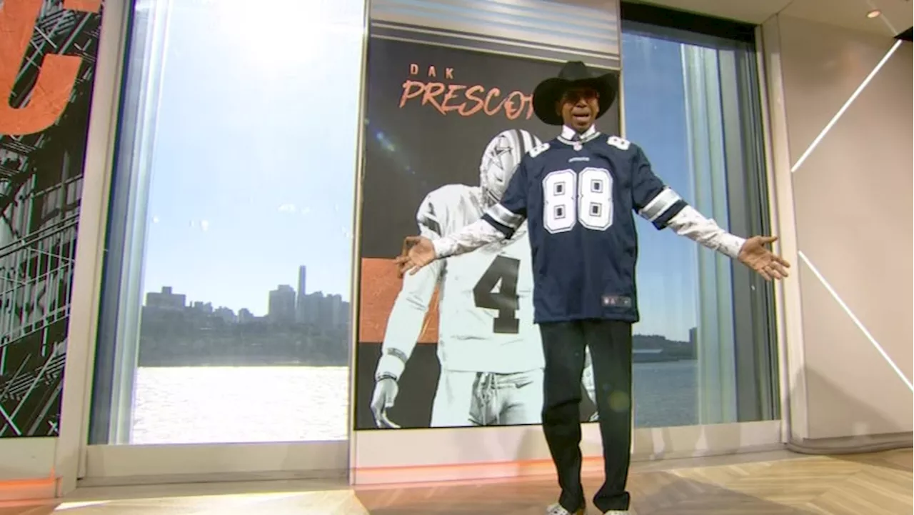 Stephen A. gleefully starts off 'First Take' by celebrating Cowboys' loss