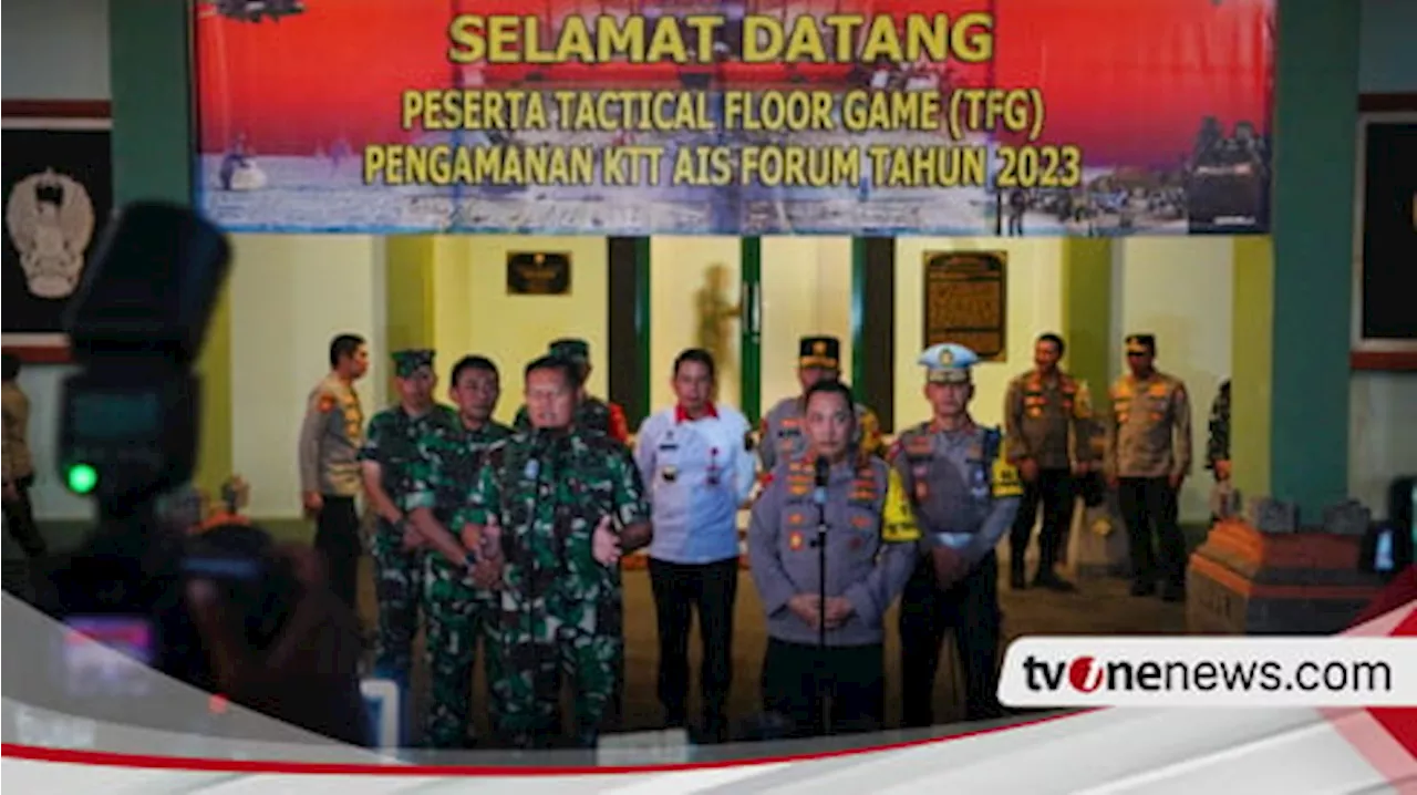 Kapolri Pastikan TNI-Polri Optimal Amankan KTT AIS Forum 2023 di Bali