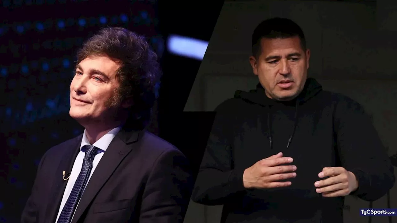 Las DURAS declaraciones de Javier Milei contra Juan Román Riquelme