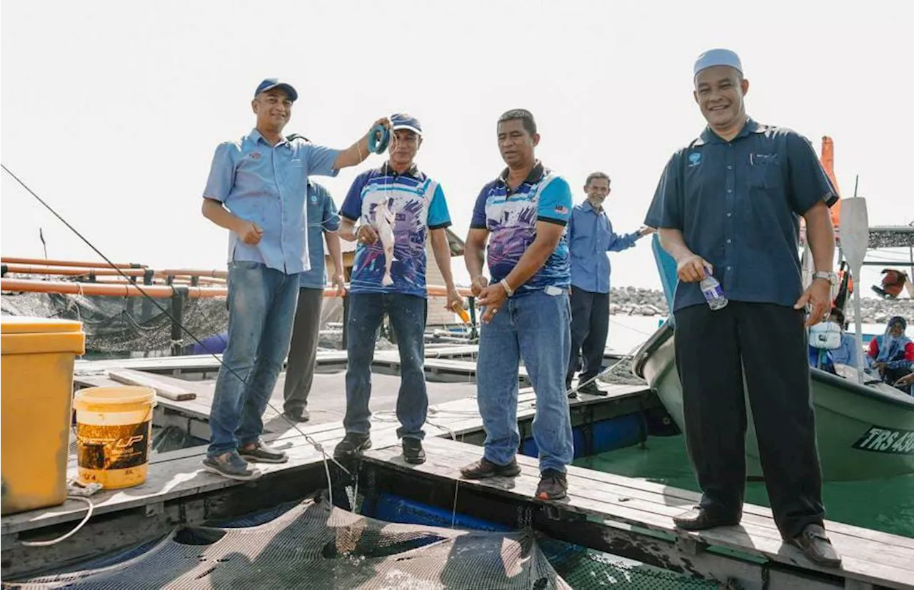 PNK Kuala Besut ternakan ikan jenahak, merah dalam sangkar