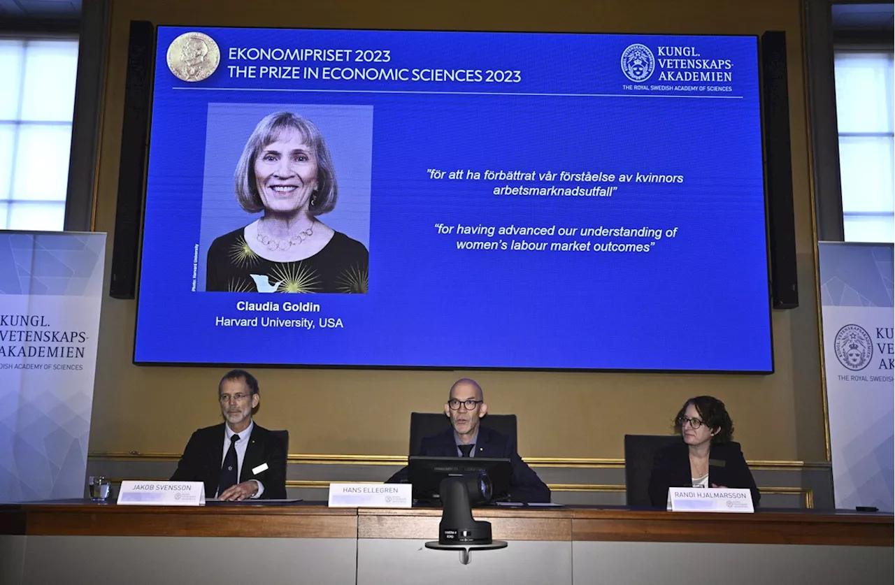 Claudia Goldin foi apenas a terceira mulher a receber o Nobel de Economia