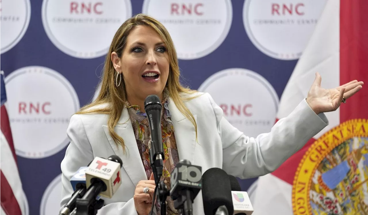 White House condemns RNC chairwoman Ronna McDaniel's Israel remarks