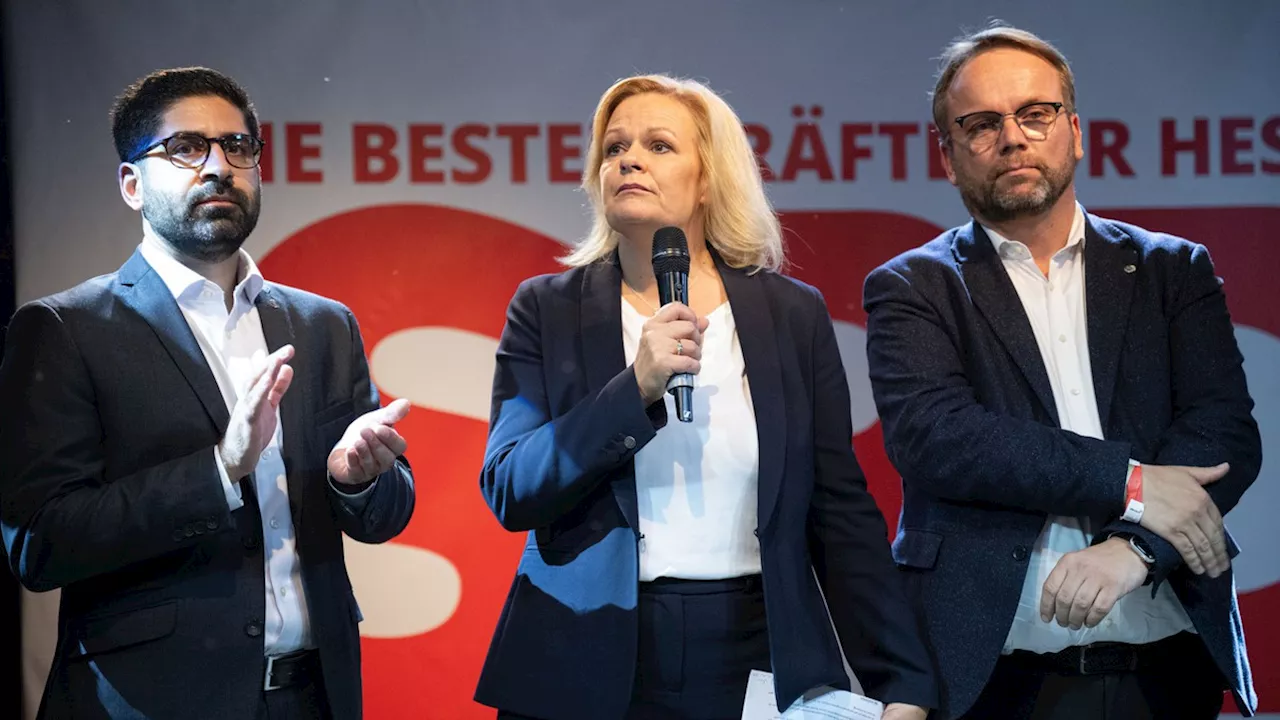 News des Tages: Junge Union fordert Rücktritt von Nancy Faeser