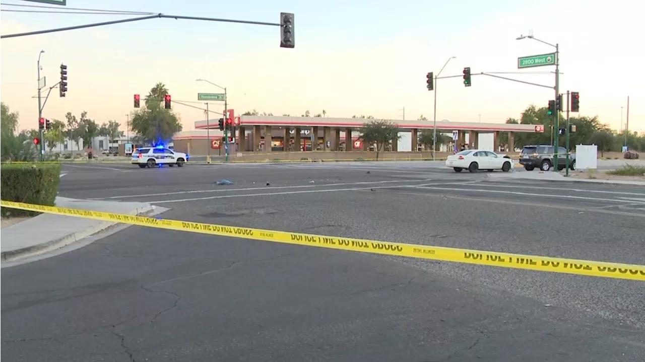 93-year-old pedestrian killed after north Phoenix crash