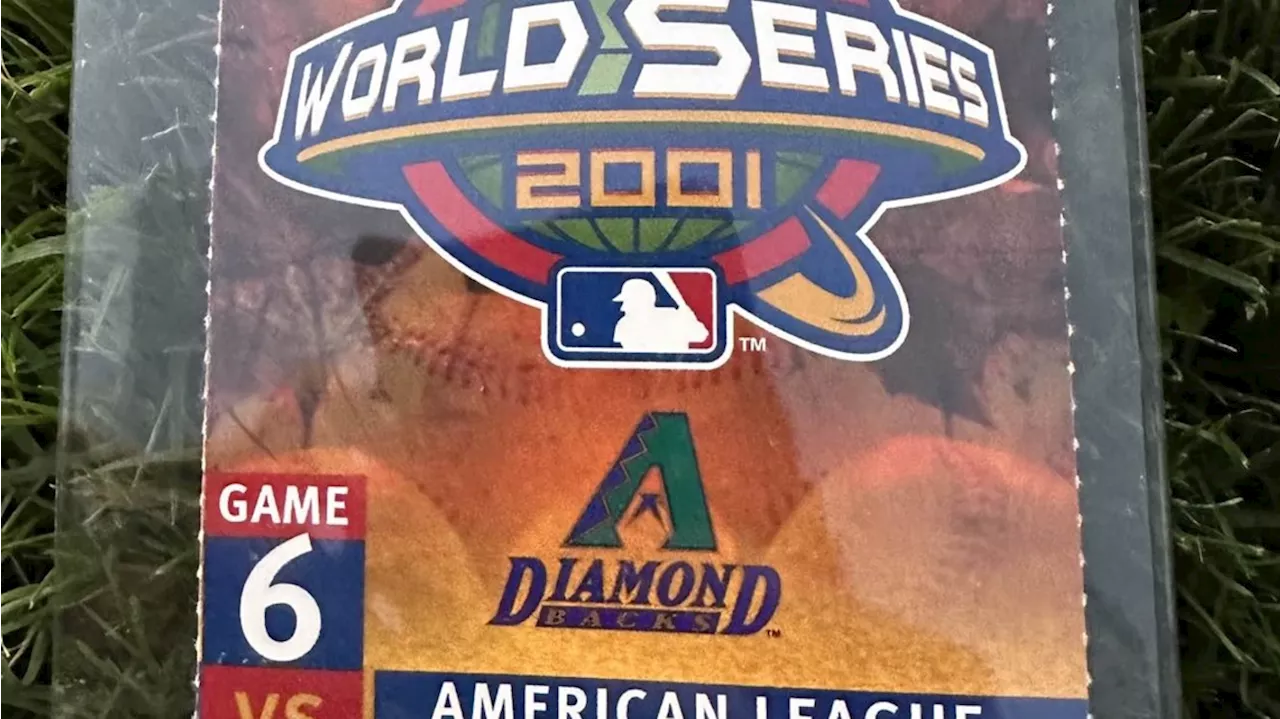 Here's how much a Diamondbacks World Series ticket cost in 2001